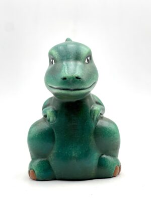 HUCHA DINOSAURIO VERDE