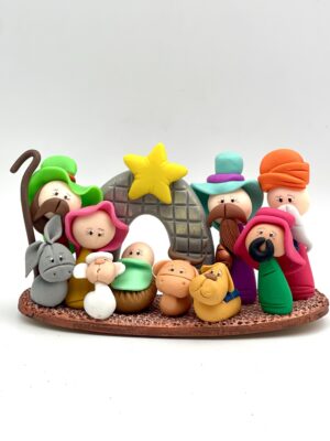 PESEBRE CON REYES