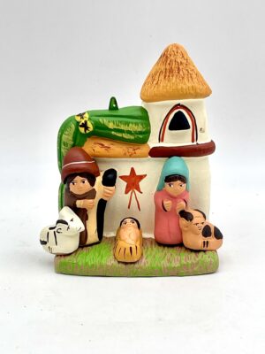 PESEBRE REGIONAL CON IGLESIA