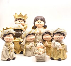 PESEBRE CON DORADO